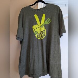 District Olive Green Graphic T-Shirt